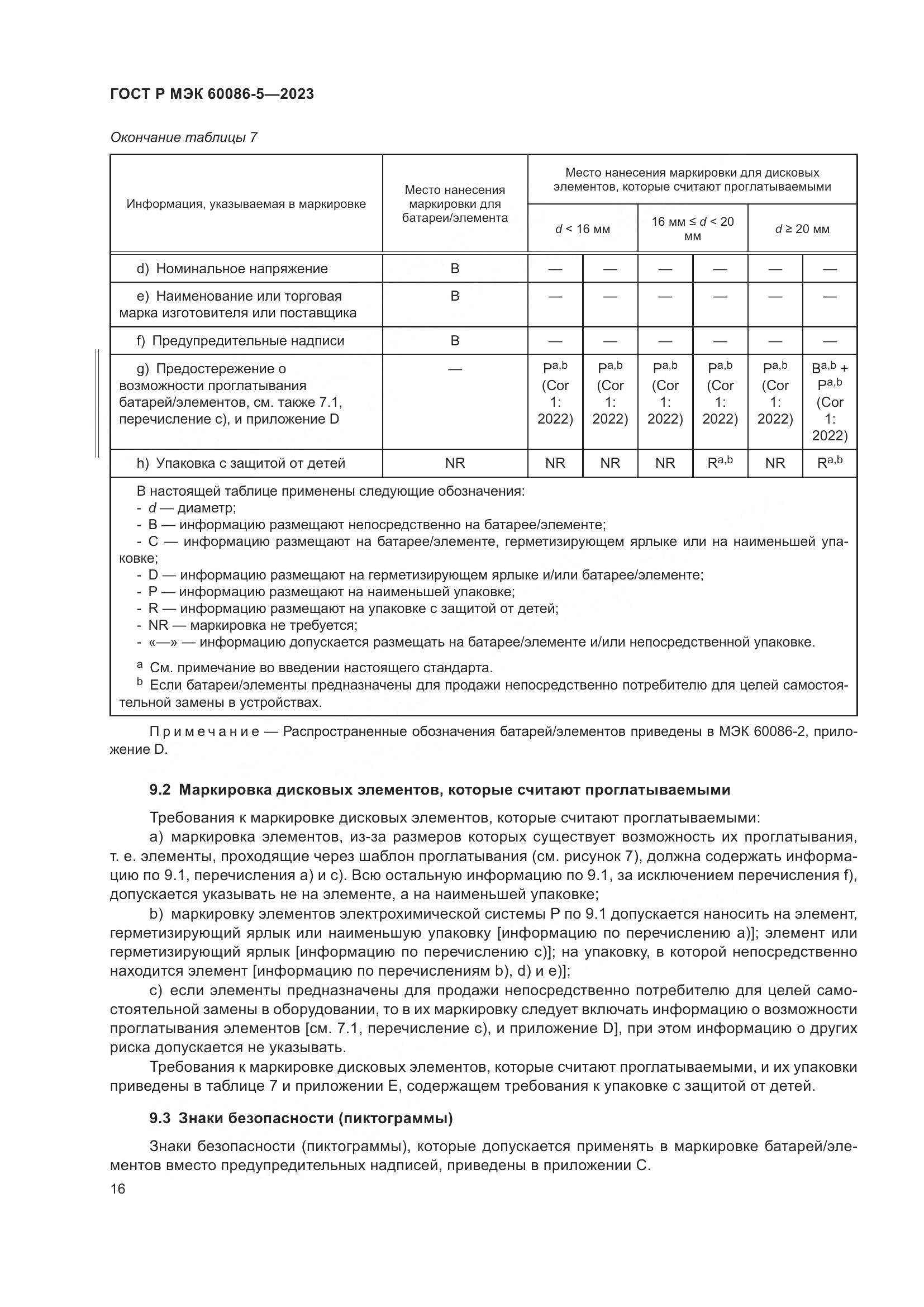 ГОСТ Р МЭК 60086-5-2023, страница 20