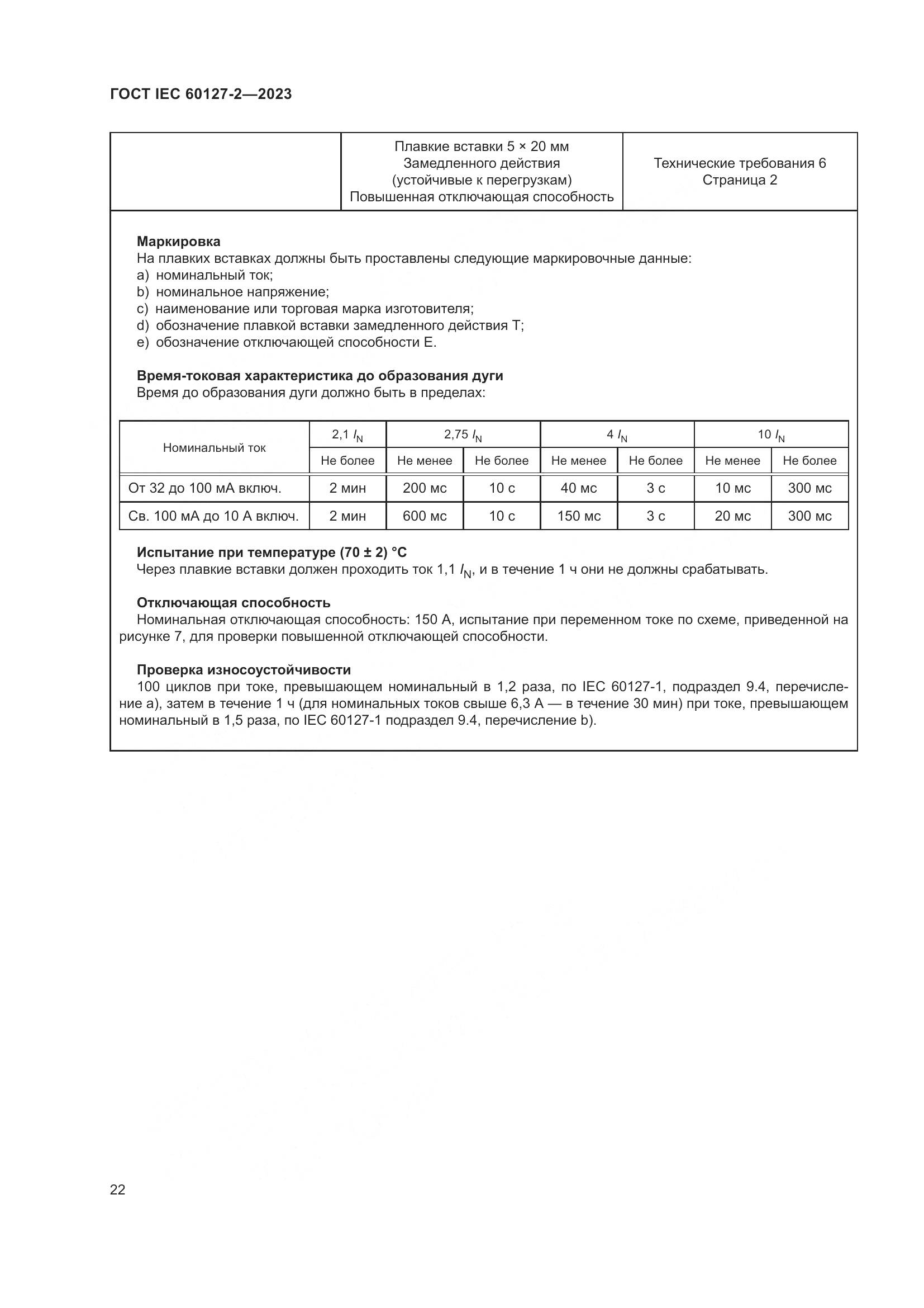 ГОСТ IEC 60127-2-2023, страница 26