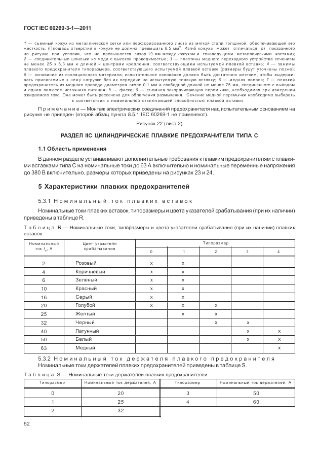 ГОСТ IEC 60269-3-1-2011, страница 60