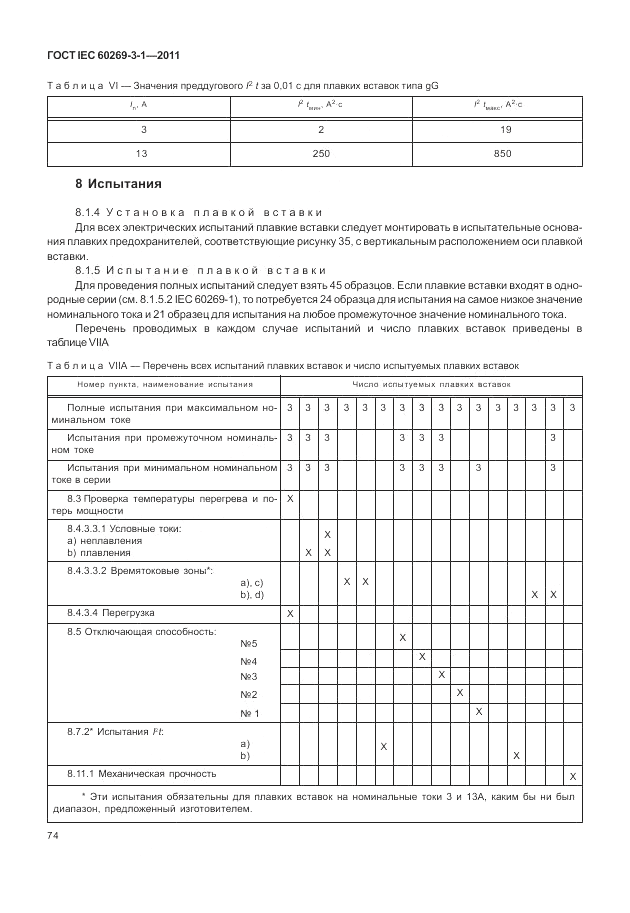 ГОСТ IEC 60269-3-1-2011, страница 82