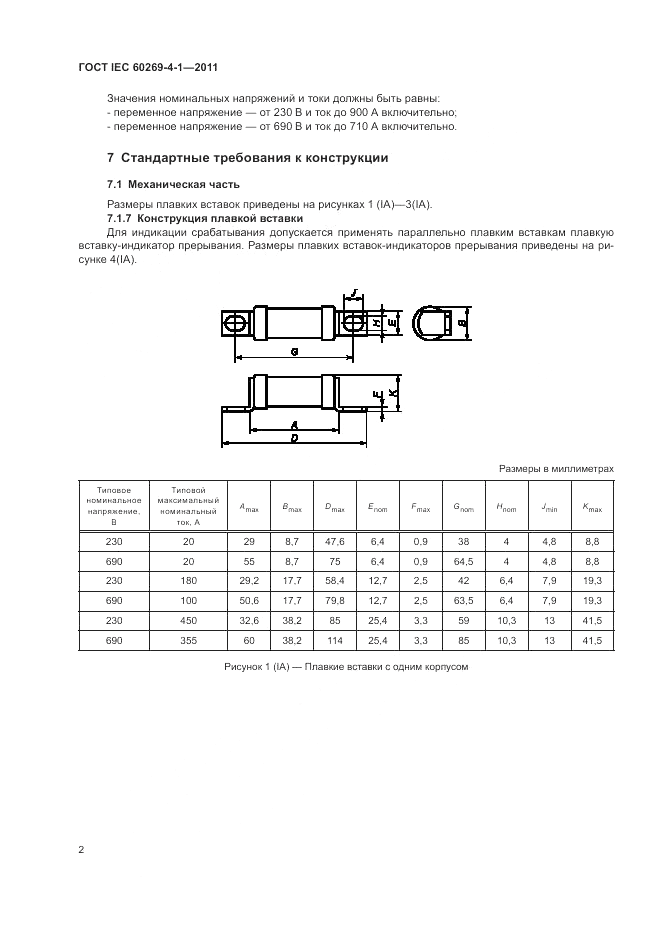 ГОСТ IEC 60269-4-1-2011, страница 6