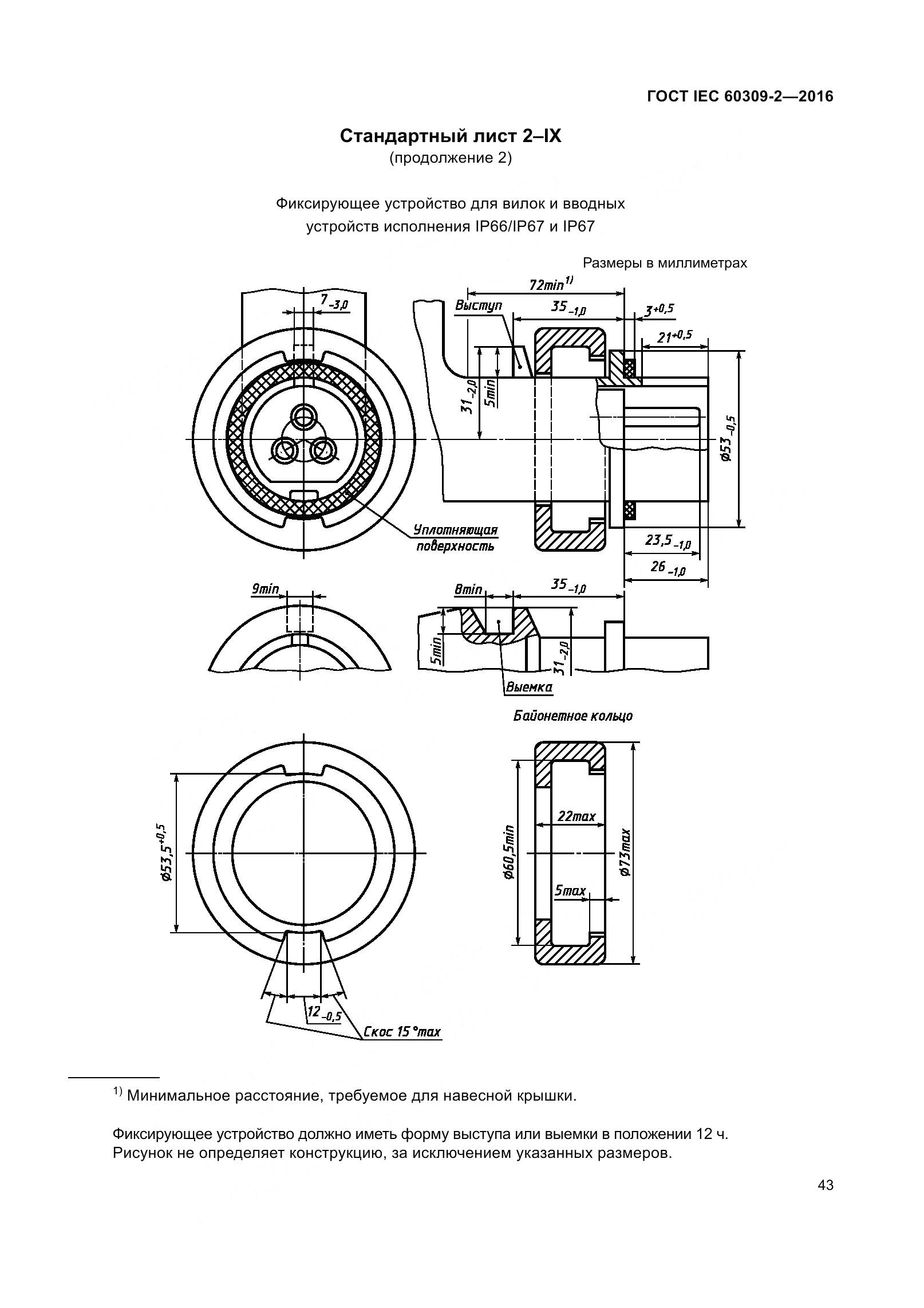 ГОСТ IEC 60309-2-2016, страница 50