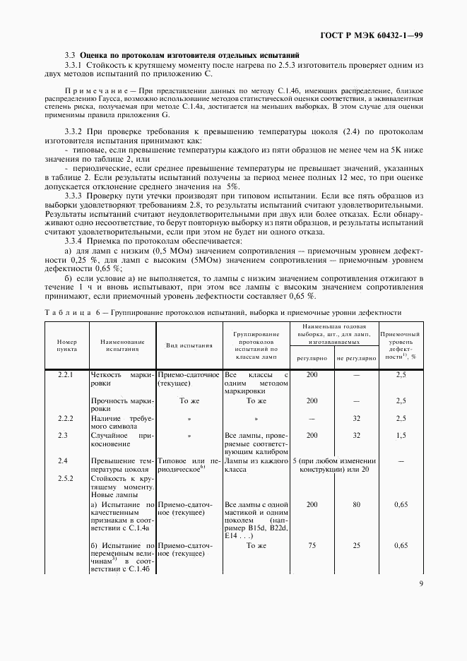 ГОСТ Р МЭК 60432-1-99, страница 13