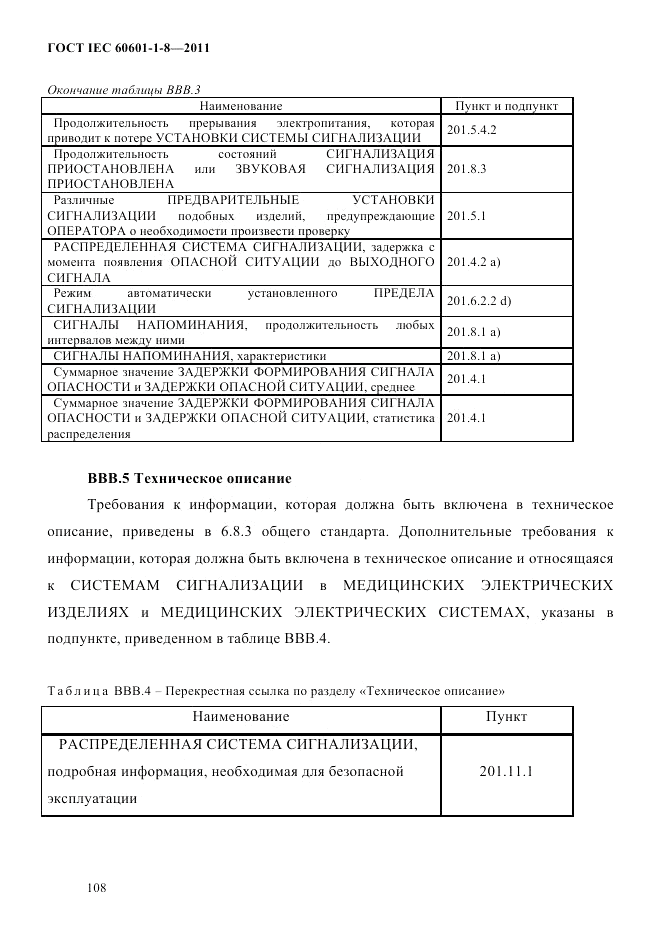 ГОСТ IEC 60601-1-8-2011, страница 112
