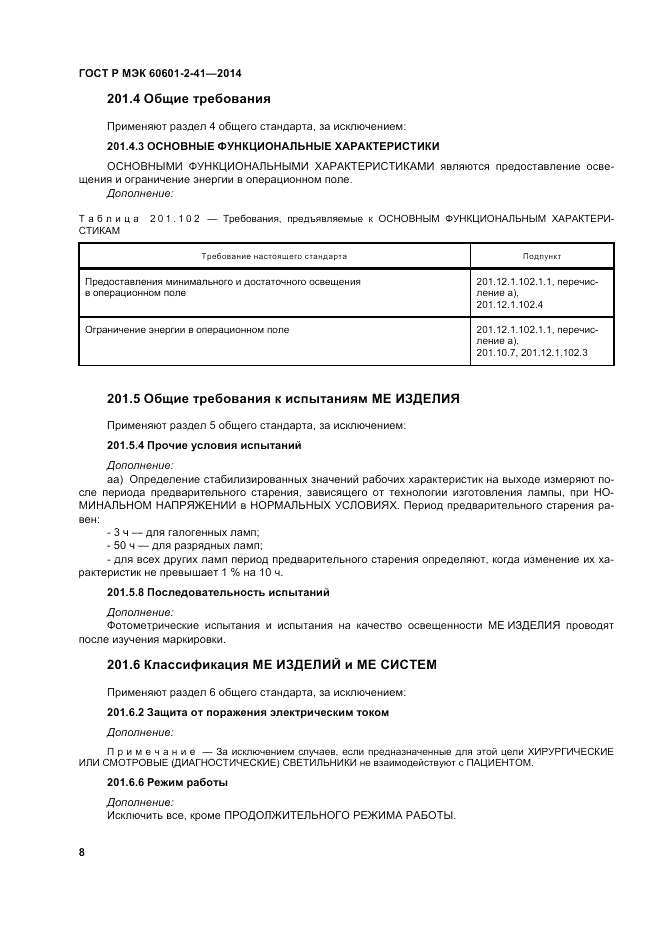 ГОСТ Р МЭК  60601-2-41-2014, страница 12