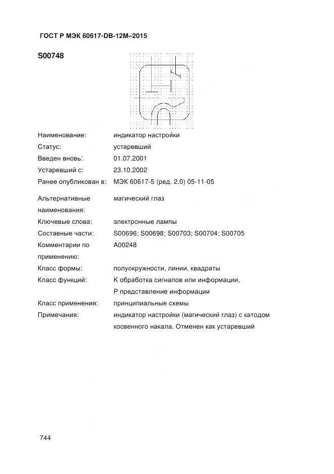 ГОСТ Р МЭК 60617-DB-12M-2015, страница 750