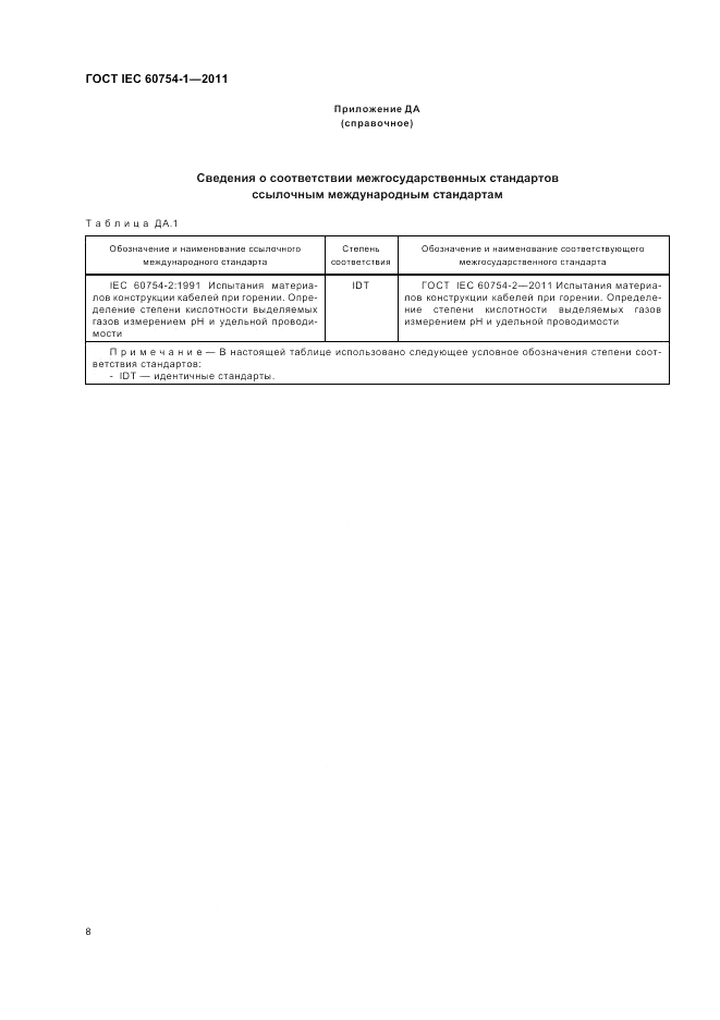 ГОСТ IEC 60754-1-2011, страница 10