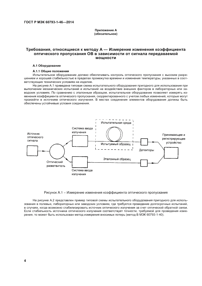ГОСТ Р МЭК  60793-1-46-2014, страница 8