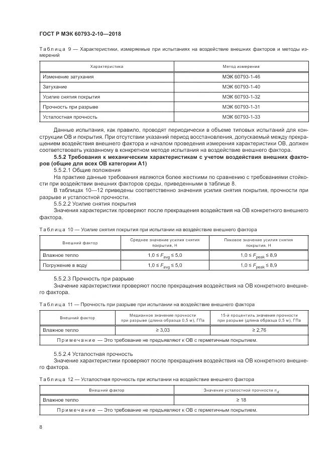 ГОСТ Р МЭК  60793-2-10-2018, страница 12