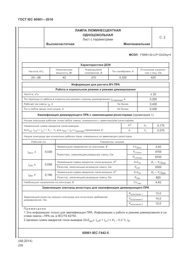 ГОСТ IEC 60901-2016, страница 230