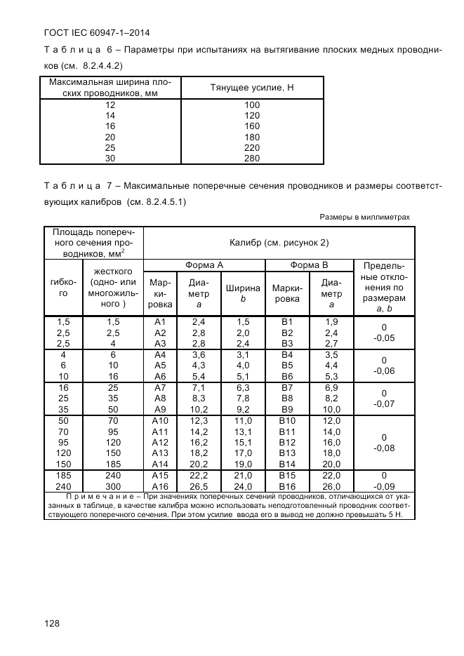 ГОСТ IEC 60947-1-2014, страница 136