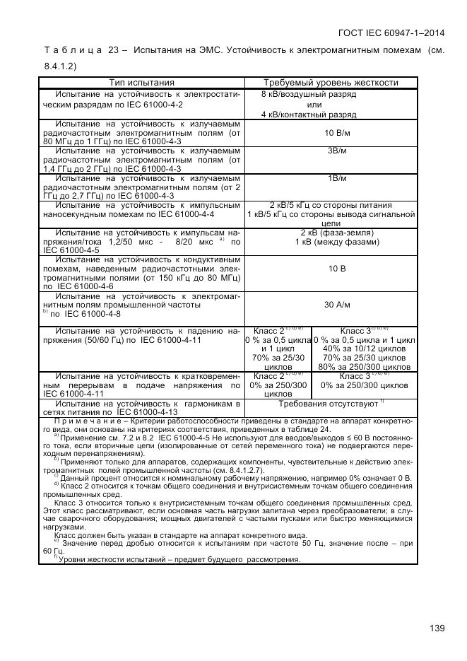 ГОСТ IEC 60947-1-2014, страница 147
