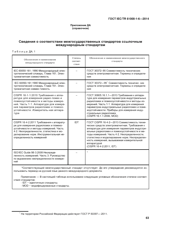 ГОСТ IEC/TR  61000-1-6-2014, страница 69