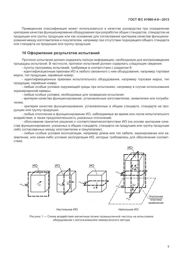 ГОСТ IEC  61000-4-9-2013, страница 15