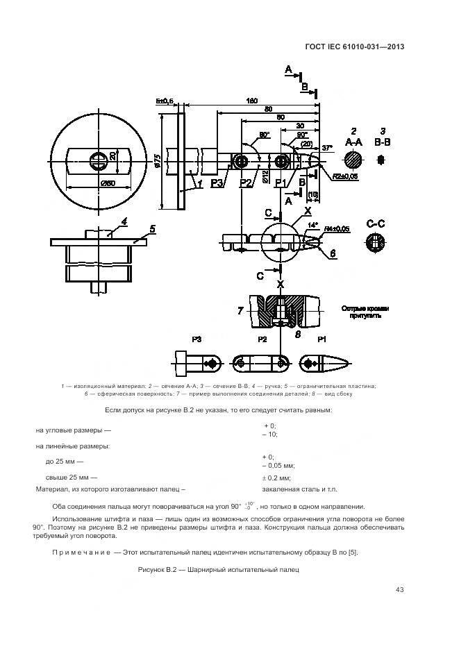 ГОСТ IEC 61010-031-2013, страница 51