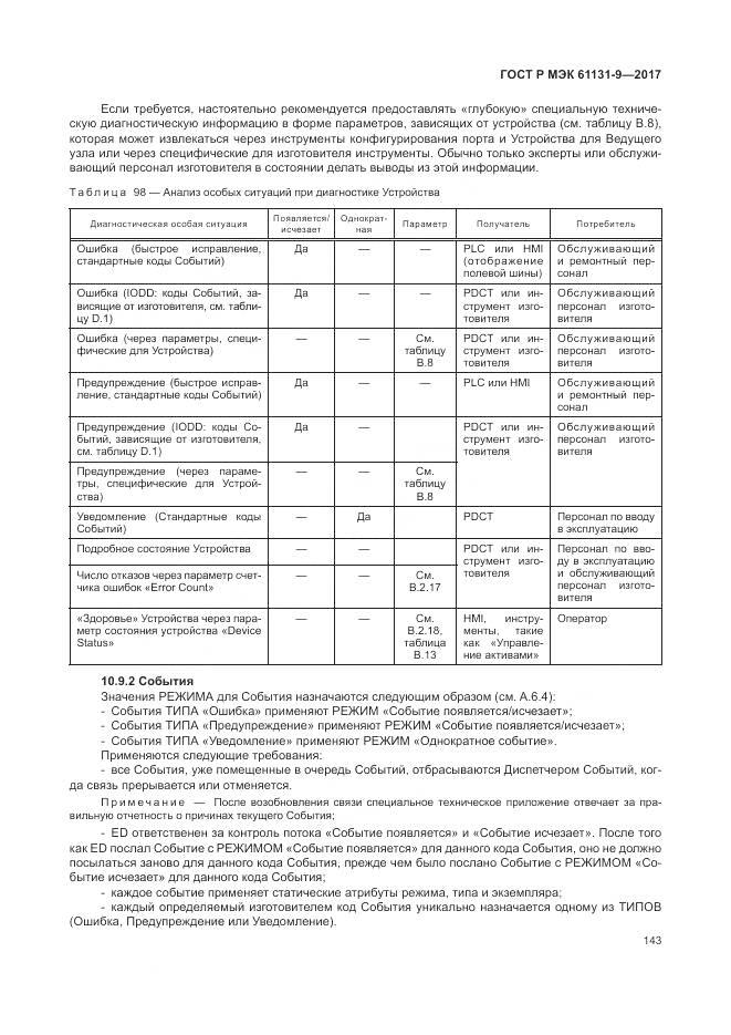 ГОСТ Р МЭК 61131-9-2017, страница 149