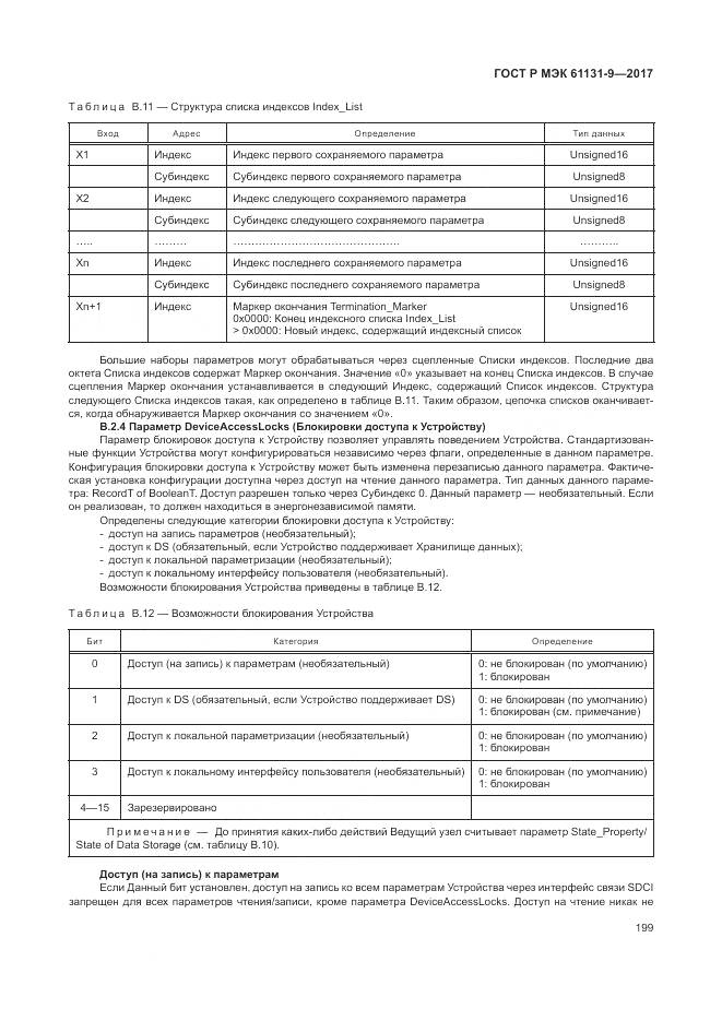 ГОСТ Р МЭК 61131-9-2017, страница 205