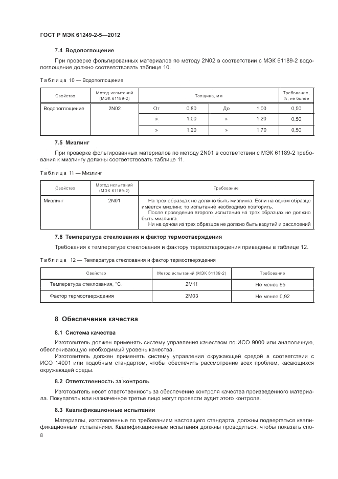 ГОСТ Р МЭК  61249-2-5-2012, страница 12