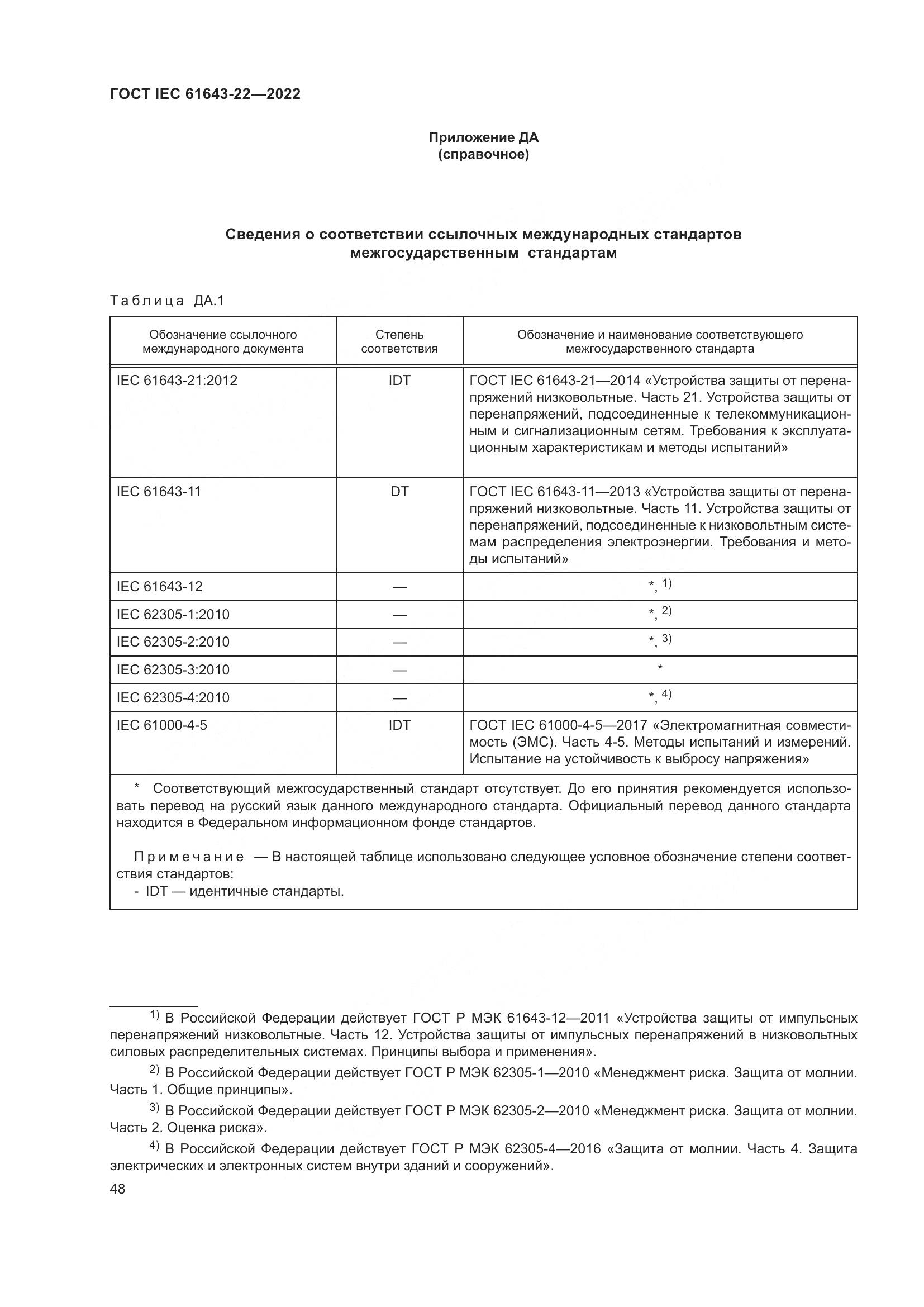 ГОСТ IEC 61643-22-2022, страница 54
