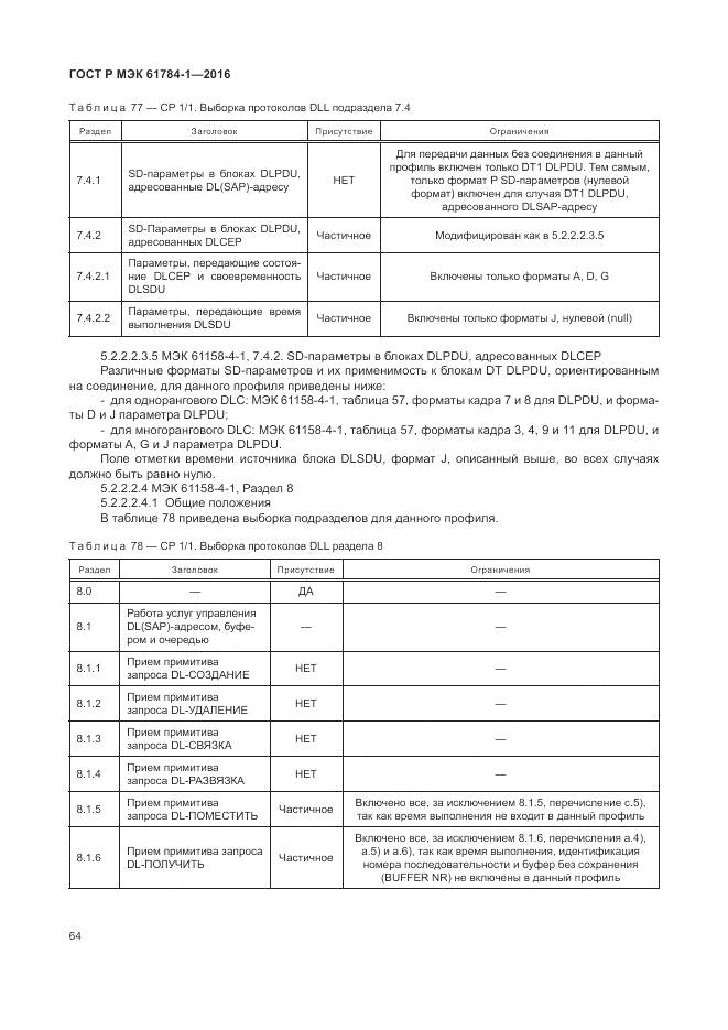 ГОСТ Р МЭК  61784-1-2016, страница 70