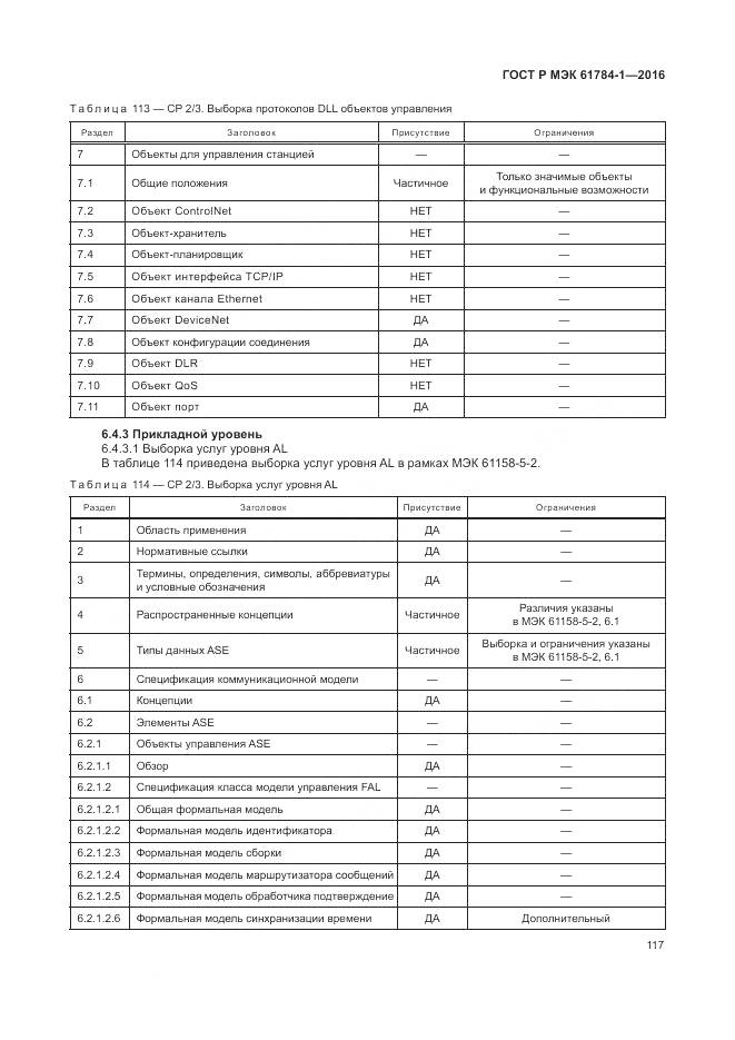 ГОСТ Р МЭК 61784-1-2016, страница 123