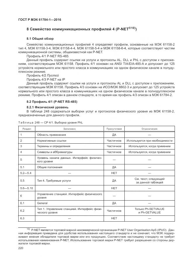 ГОСТ Р МЭК 61784-1-2016, страница 226