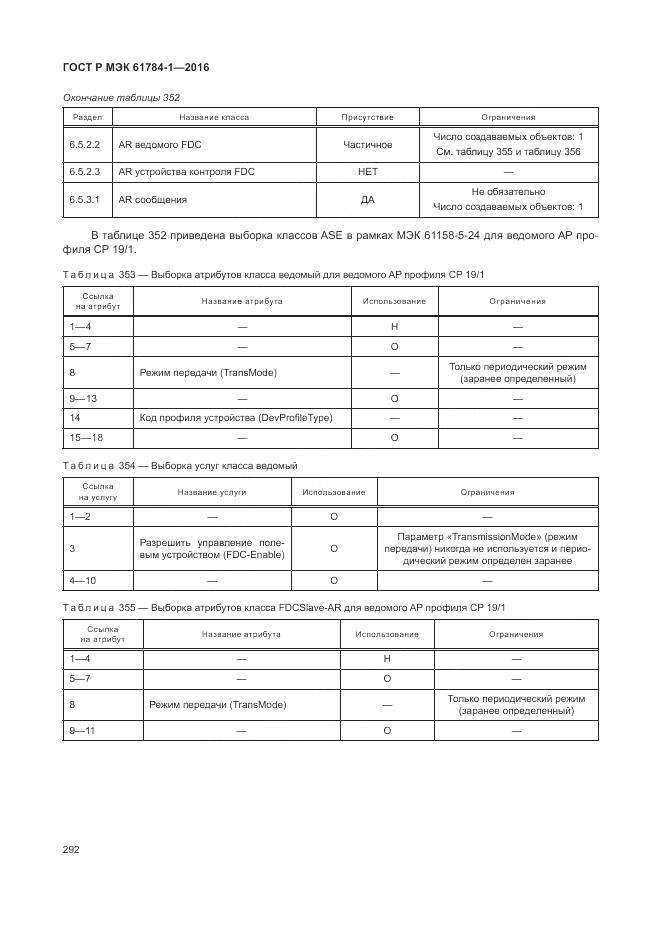 ГОСТ Р МЭК 61784-1-2016, страница 298
