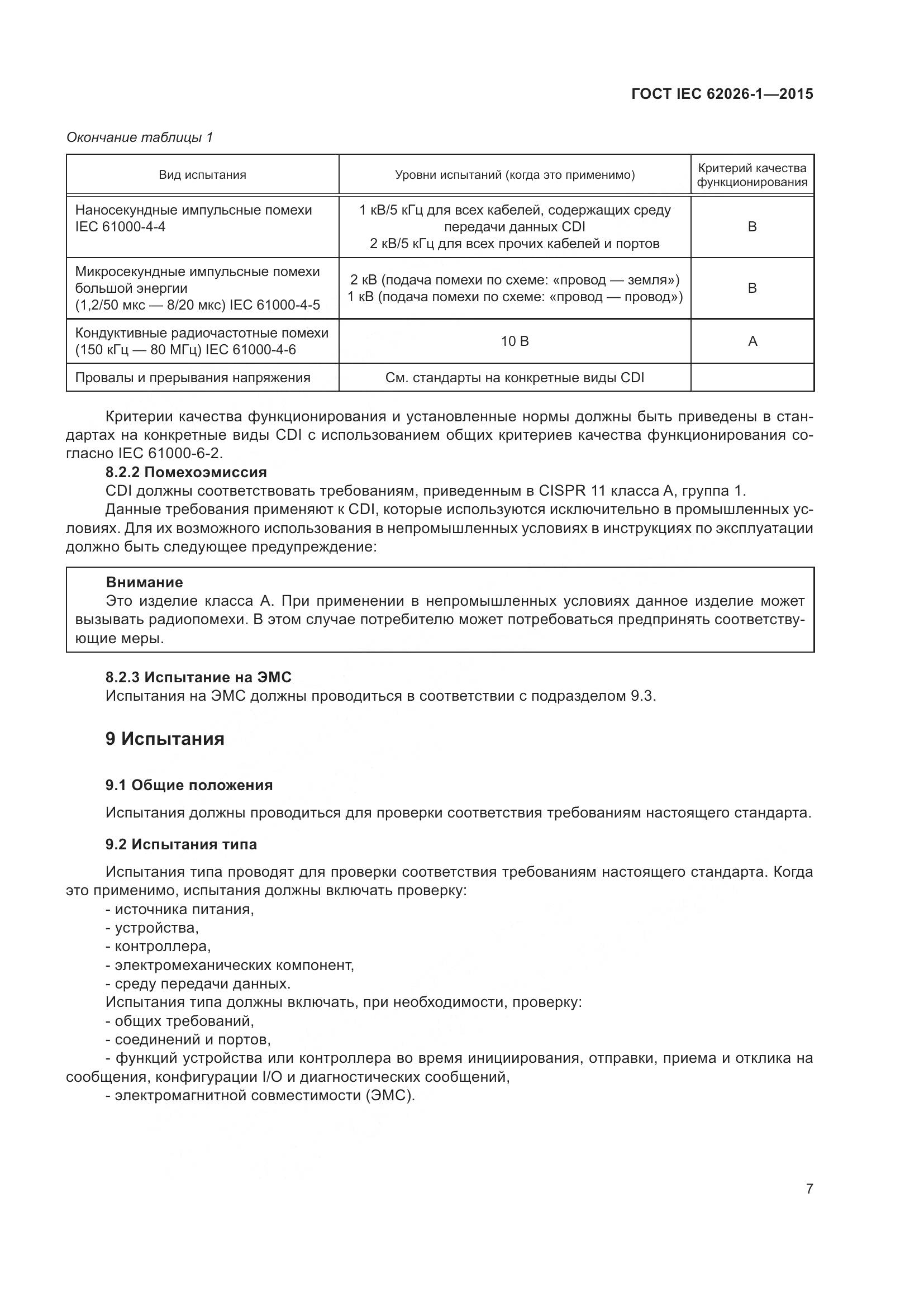 ГОСТ IEC 62026-1-2015, страница 11