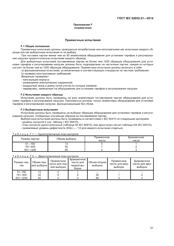 ГОСТ IEC 62052-21-2014, страница 37