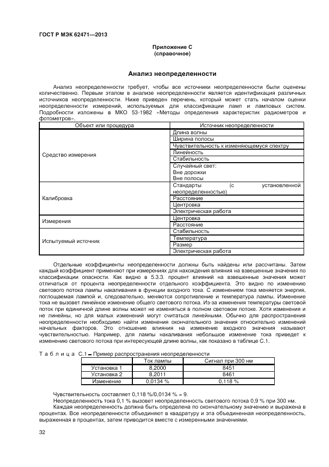 ГОСТ Р МЭК  62471-2013, страница 36