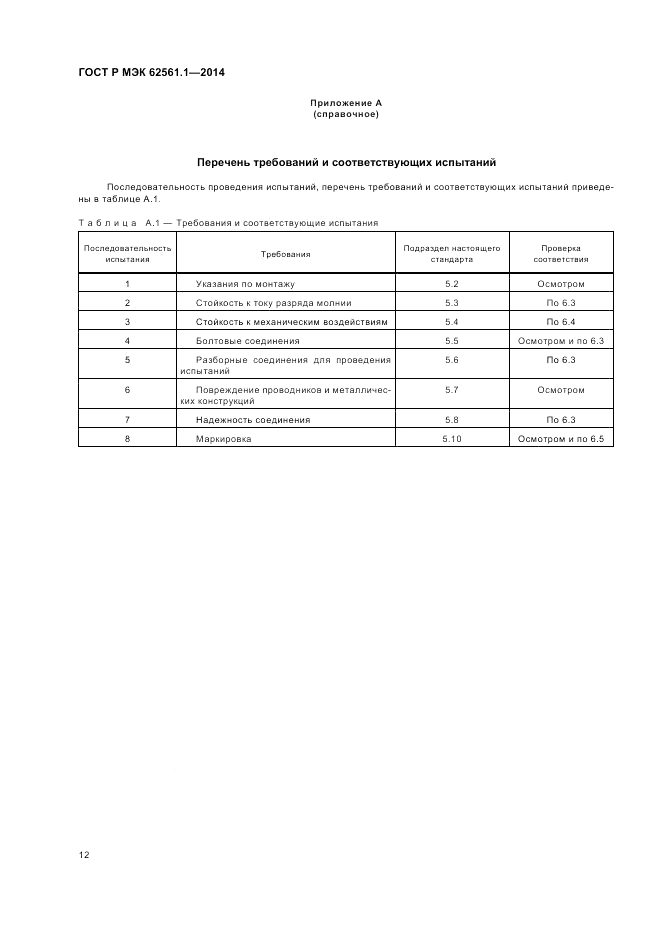 ГОСТ Р МЭК  62561.1-2014, страница 16