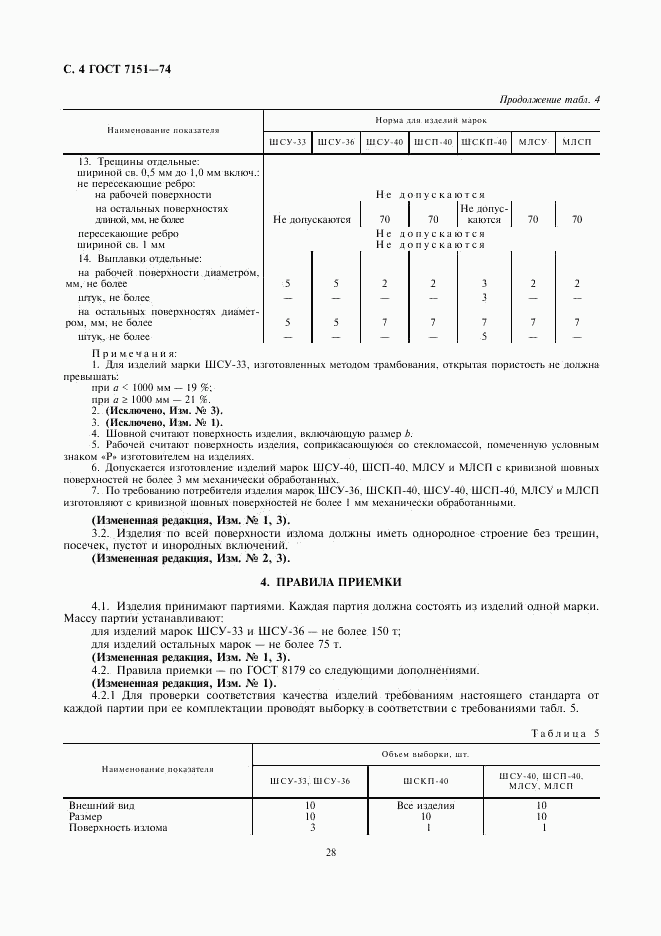 ГОСТ 7151-74, страница 4