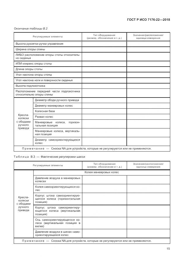 ГОСТ Р ИСО  7176-22-2018, страница 21