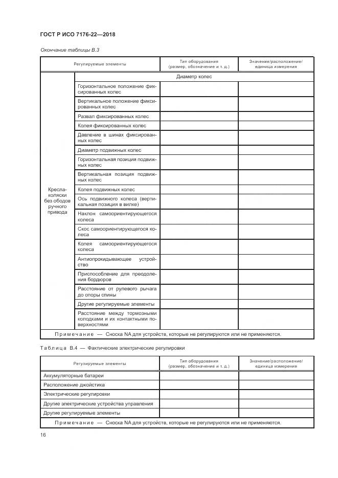 ГОСТ Р ИСО 7176-22-2018, страница 22