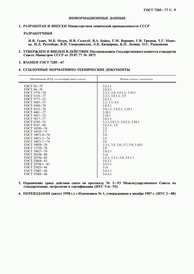 ГОСТ 7205-77, страница 10
