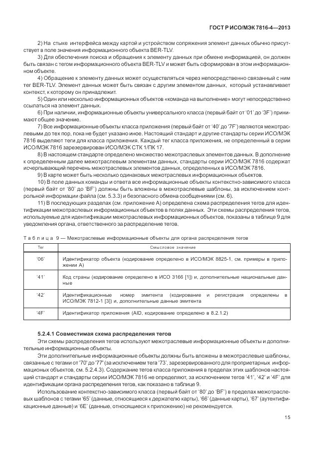 ГОСТ Р ИСО/МЭК  7816-4-2013, страница 21