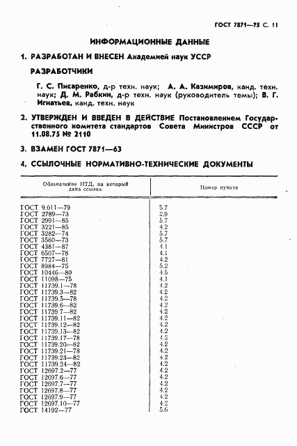 ГОСТ 7871-75, страница 12