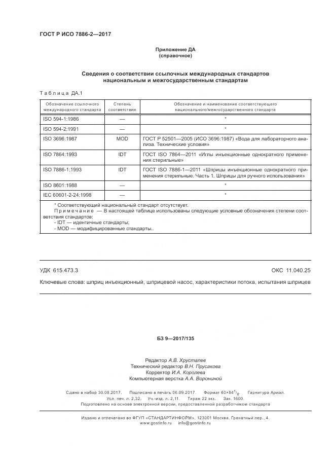 ГОСТ Р ИСО  7886-2-2017, страница 20