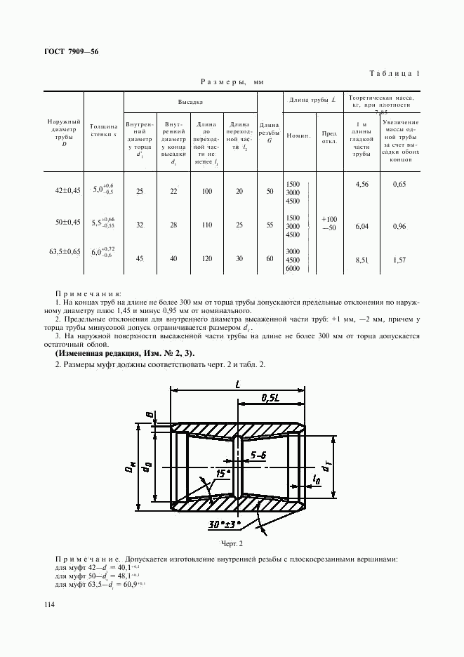 ГОСТ 7909-56, страница 2