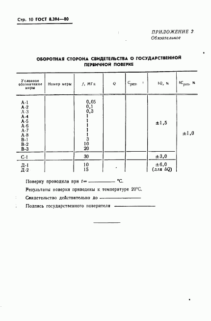 ГОСТ 8.394-80, страница 12