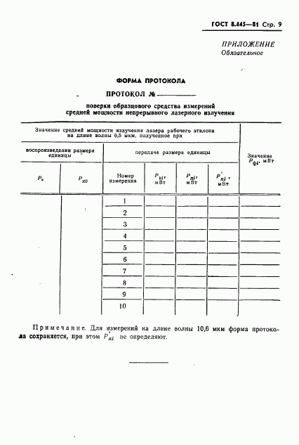 ГОСТ 8.445-81, страница 11