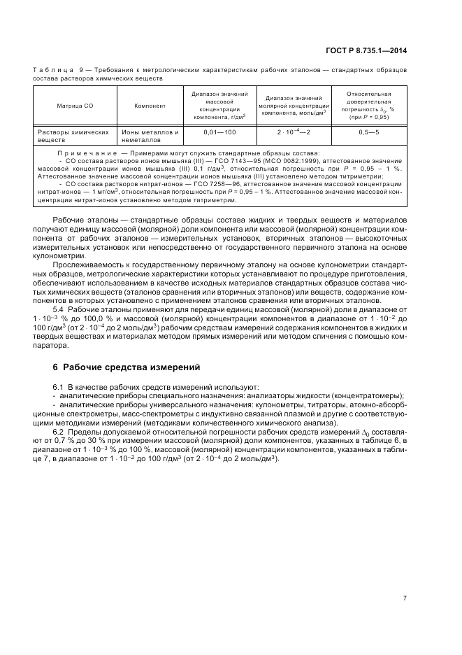 ГОСТ Р 8.735.1-2014, страница 11