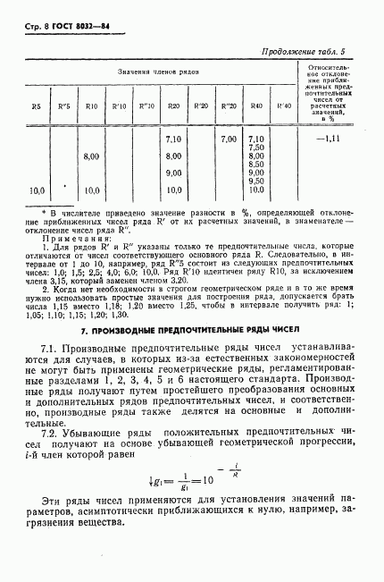 ГОСТ 8032-84, страница 9