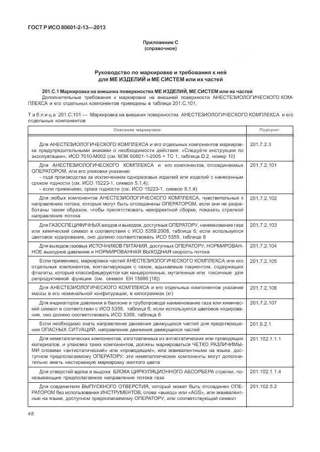 ГОСТ Р ИСО 80601-2-13-2013, страница 54