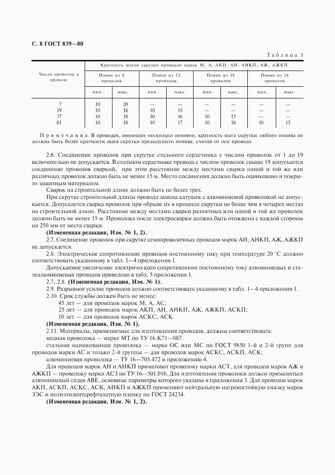 ГОСТ 839-80, страница 9
