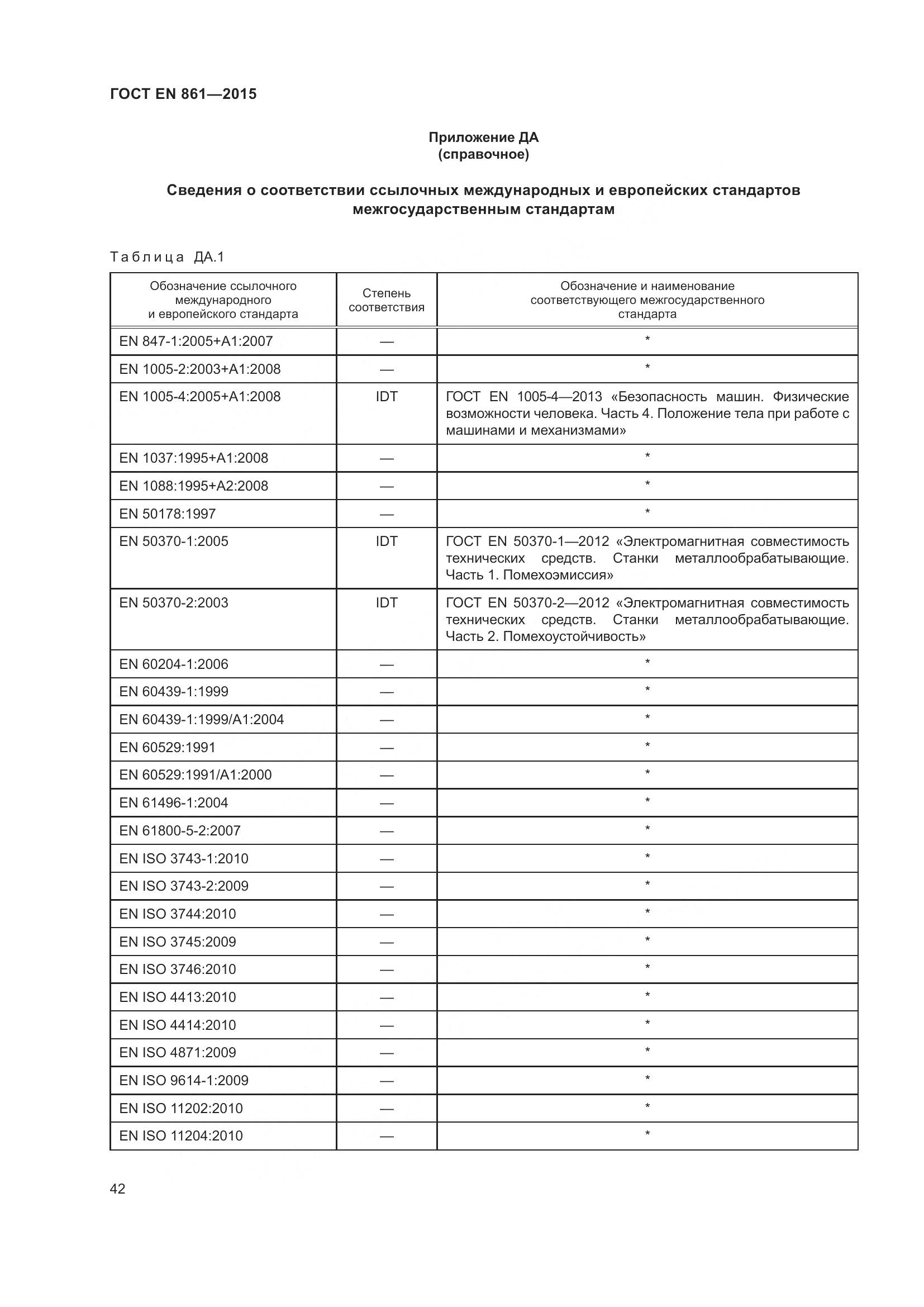 ГОСТ EN 861-2015, страница 48
