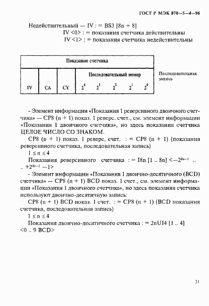 ГОСТ Р МЭК 870-5-4-96, страница 34