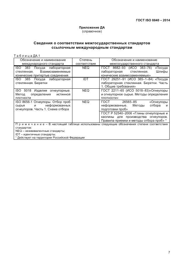 ГОСТ ISO 8840-2014, страница 11