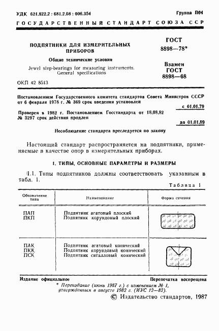 ГОСТ 8898-78, страница 2