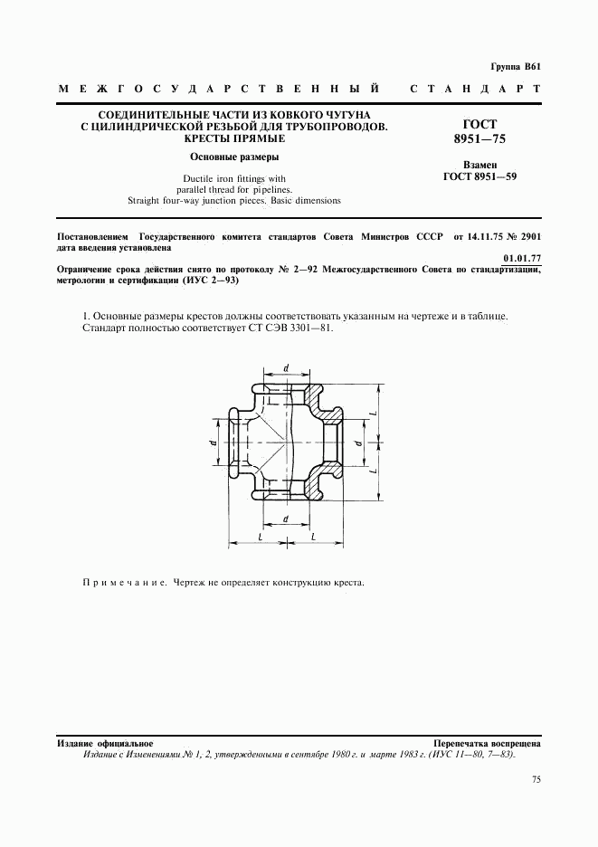 ГОСТ 8951-75, страница 1
